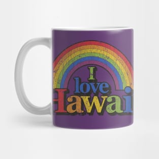 I Love Hawaii 1982 Mug